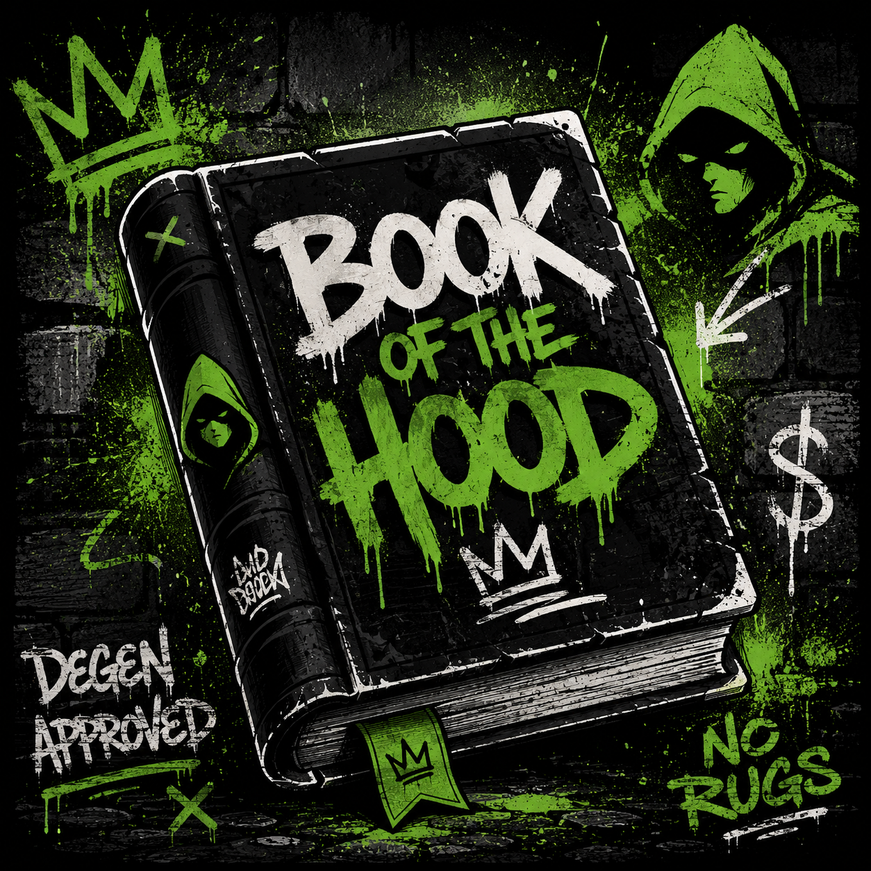 Book of the Hood โ cover / mascot
